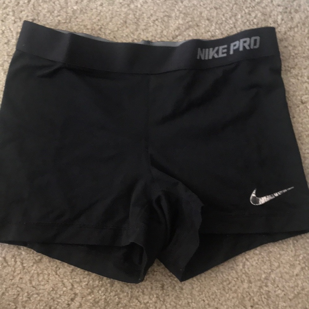 Nike pro compression shorts